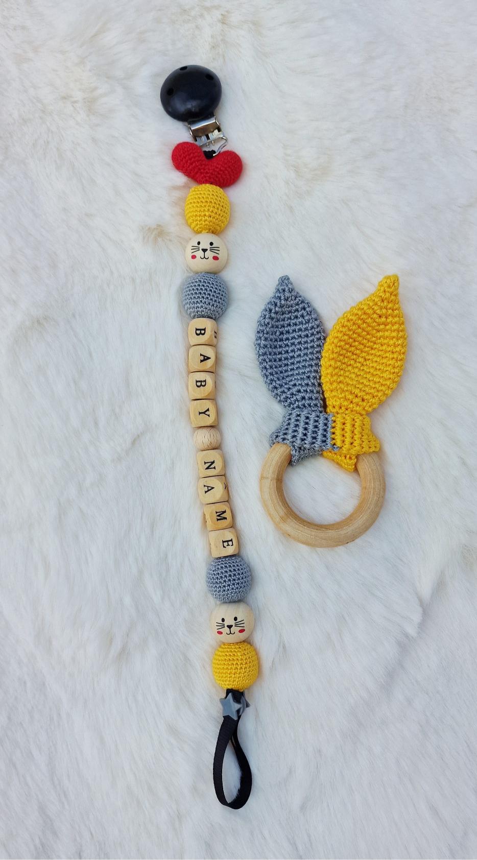 Personalized pacifier holders